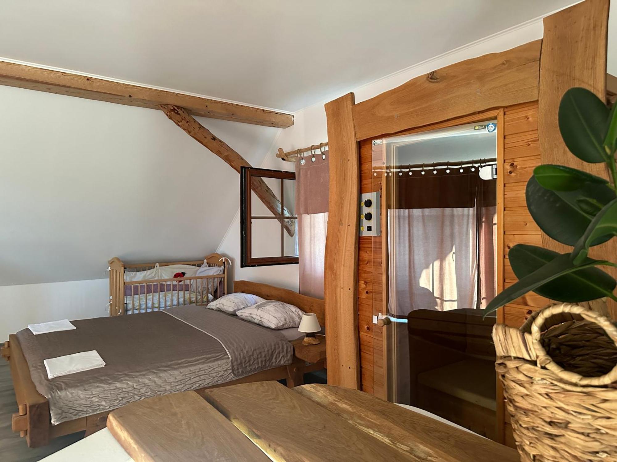 Zerko Holiday Home - Vineyard Chalet With Sauna And Jacuzzi Free Mirna Exterior photo
